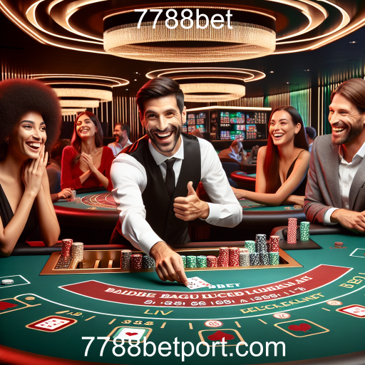 Experiência Imersiva com Jogos Ao Vivo na 7788bet